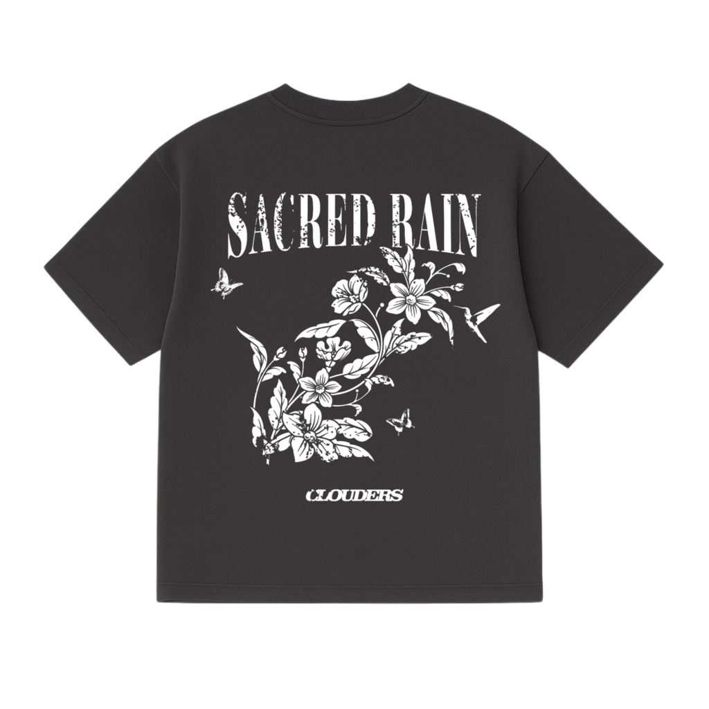 SACRED RAIN TEE GRAY